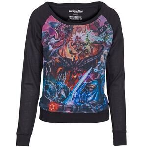 World of Warcraft Heroes of the Storm Graphic Sweater Size Small